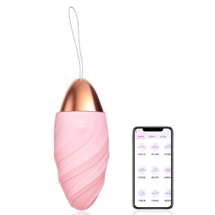 Vibromasseur gode Bluetooth sans fil pour femme, uf vibrant tlcommand,  jouet pour couple, culotte wifi | APP VIBRATORS 1 - Cdiscount Boutique  Erotique