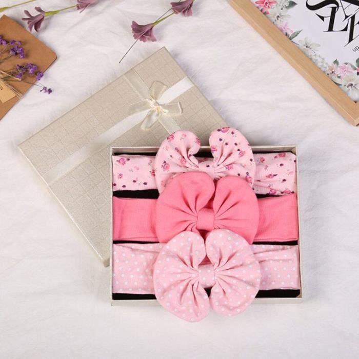 Lot De 6 Bandeaux élastiques Pour Enfant - Rose, Différentes Largeurs, Neufs Beauty Senses