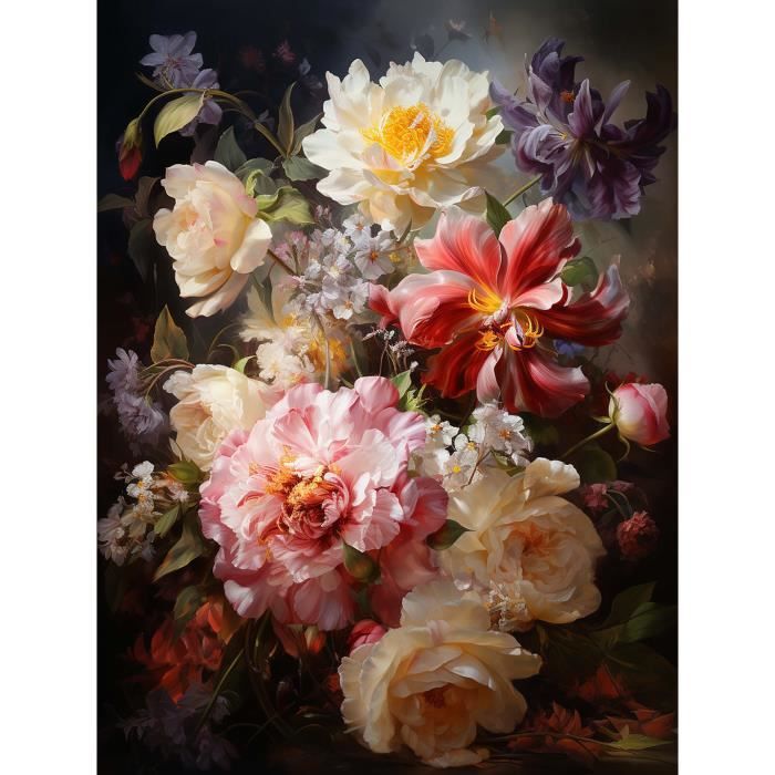 Bimkole 5D Diamond Painting Kit Lupo – Fai Da Te 30x40cm, Mosaico Con Strass, Arte Murale E Relax - 4