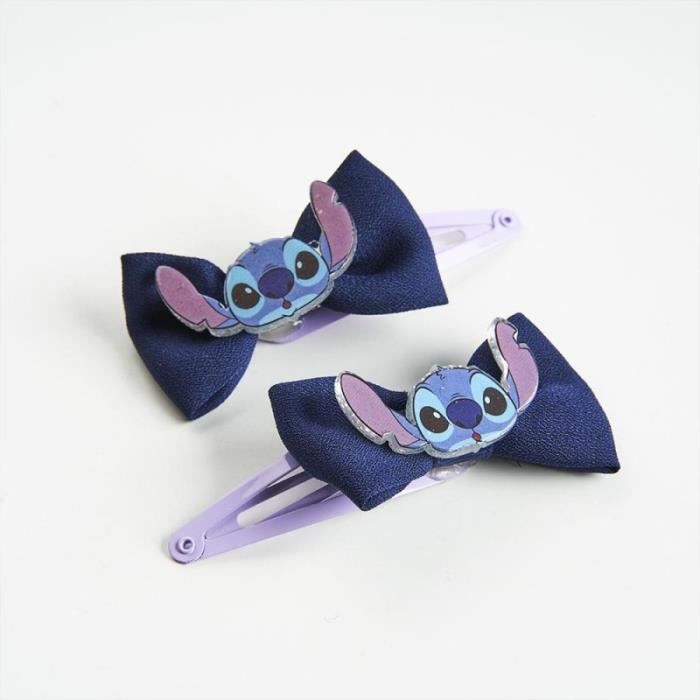Comparer les prix de Barrettes Nœuds Stitch Disney - CERDA - Lot de 2 - Blanc - Licence Officielle - 100% Polyester