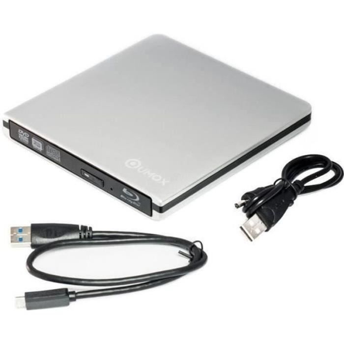 3D LecteurGraveur Bluray USB 30 Externe Portable Graveur Drive BDRE