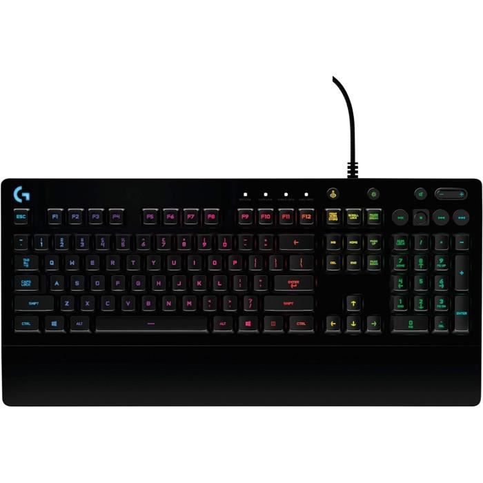 Teclado Mecânico Gamer Logitech G512 Carbon RGB Switch GX Brown ABNT2 920 009400 P3720
