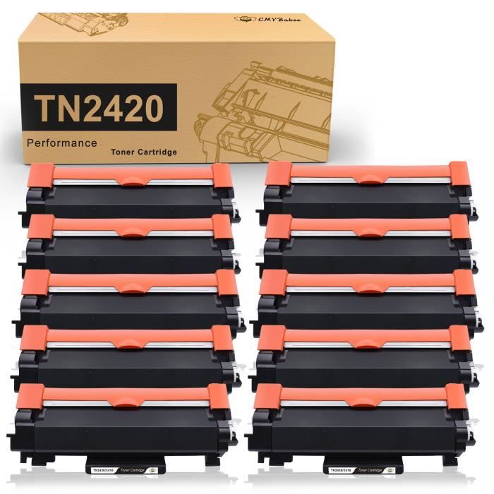 TN2420 TN2410 Cartouche de Toner Compatible pour Brother TN-2420 TN-2410  pour Brother MFC-L2710DW MFC-L2710DN HL-L2350DW HL-L2375D - Cdiscount  Informatique