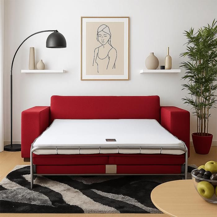 Matelas Pour Canape Convertible 135 185 X 135 X 7 Achat Vente