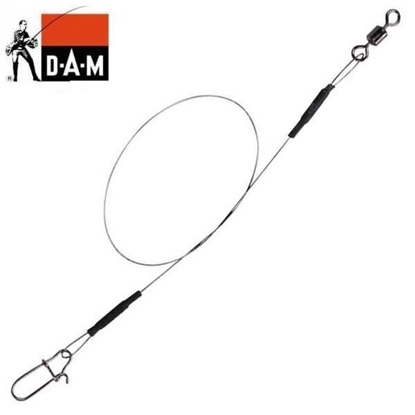 Bas De Ligne Acier DAM Effzett Coated Core 7 – Pour Carnassiers (neuf)