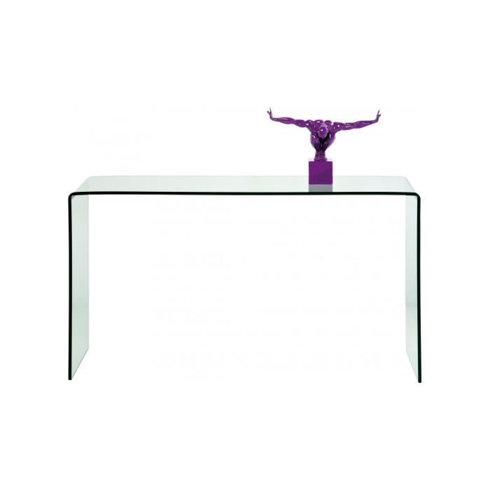 console en verre - kare design - clubby - contemporain - design - meuble d'entrée