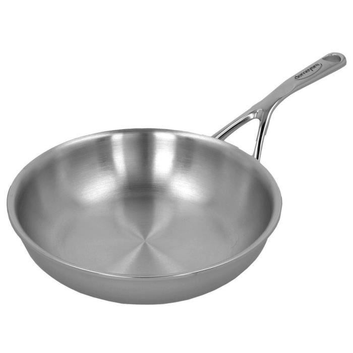 Poêle - DEMEYERE - Proline 7 - 20 cm - Inox 18/10 - Compatible tous feux Poêle - DEMEYERE - Proline 7 - 20 cm - Inox 18/10 - Compatible tous feux