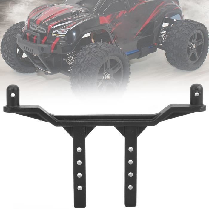 Rc Mise Niveau Composant pour Axial SCX10 pour 1/10 RC Crawler 4 Pièces Supports Poteau Carrosserie en Aluminium Coque Voiture avec Clips R Pièce Colonne Fixation pour Accessoires De Modèle(Grey