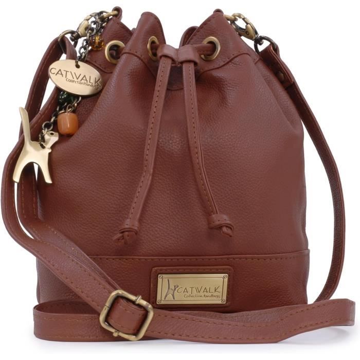 Pochette En Cuir Véritable Avec Cordon - Porte-Monnaie Médiéval Portable - Petit Sac Multifonction Jaune