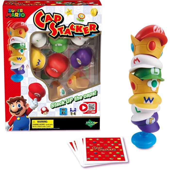 Supper Mario Cap Stacker Epoch Games La Boite - vue 7
