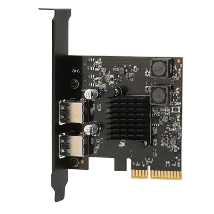 Carte Extension 4 Ports NVMe PCIe X16 - Adaptateur M.2 2230/2242/2260/2280, Contrôleur RAID Haute Performance