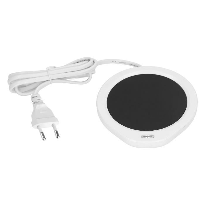 Chauffe-tasse à Café électrique - Maintient à 55°C Constante, Design Gain De Place, Fonctionne Avec Bougie électrique