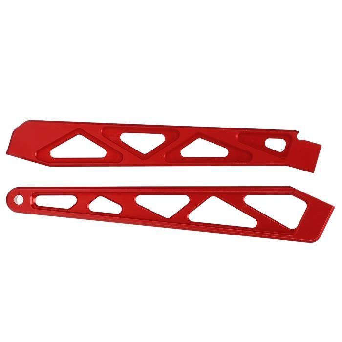 Plaques De Protection Châssis En Acier Pour Arrma Typhon Grom 1/18 - Avant Et Arrière, Protection Contre Graviers Et Débris