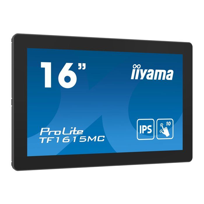 iiyama ProLite TF1615MC B1 écran plat de PC 39 6 cm 15.6 1920 x 1080 pixels Full HD Écran tactile Neuf - vue 4