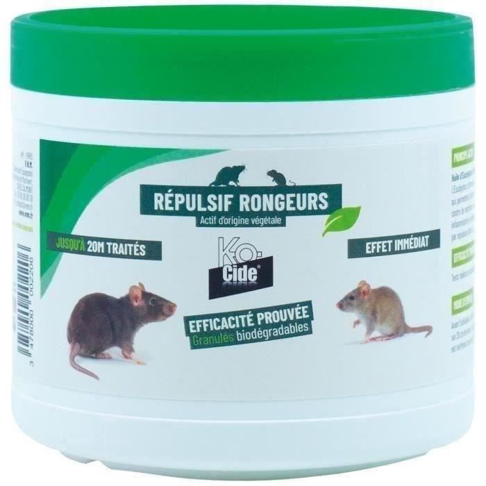 KOCIDE Répulsif Rongeurs - Bio source - 200 g