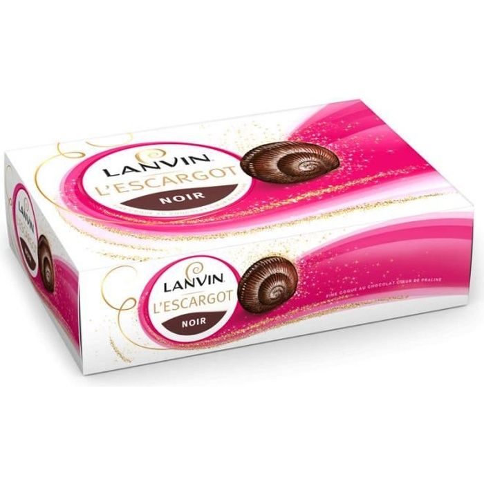 Lanvin L'escargot Chocolat Noir 360g - Cdiscount