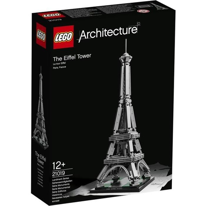 Tour Eiffel - LEGO - Architecture - 321 pièces - A partir de 12 ans -  Garçon et Fille - Cdiscount Jeux - Jouets