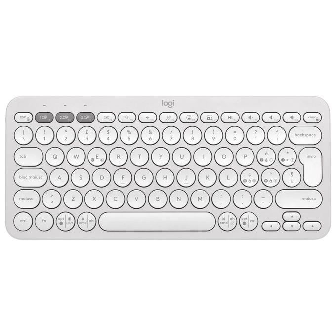 Clavier Logitech K380s QWERTY Italien Bluetooth
