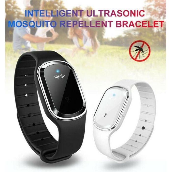 Bracelet Anti Moustique Intelligent Montre Anti Moustique En Silicone Impermeable Anti Moustiques Pour L Exterieur Cdiscount Jardin
