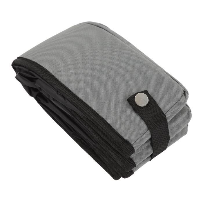 Meilleurs prix pour minifinker Bac à litière pour chat Bac à litière pliable en tissu pour chat, imperméable, Portable, pour jardin protection S Gris