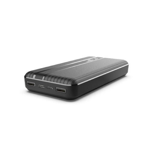 Mobility Lab Power Bank 18000mAh ML307206 Noir- Entrée : micro USB/USB-C -Sortie : 2 USB- Compatible Tout Smartphone & tablette