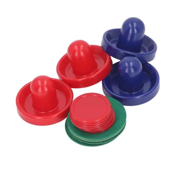 Lot Accessoires Air Hockey : 2 Poussoirs 75mm + 4 Palets - Marque Uxcell, Neuf