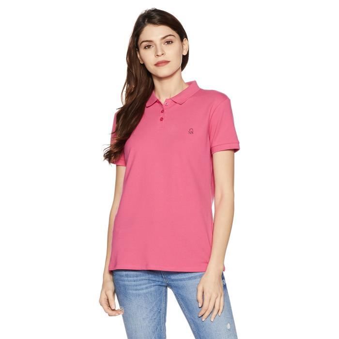 Polo femme benetton clearance