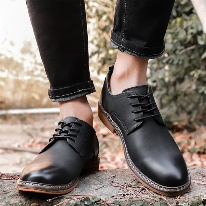 Chaussures Homme Nouvelle tendance 2018 Plusieurs couleurs Plus Taille  Extravagant Noir - Cdiscount