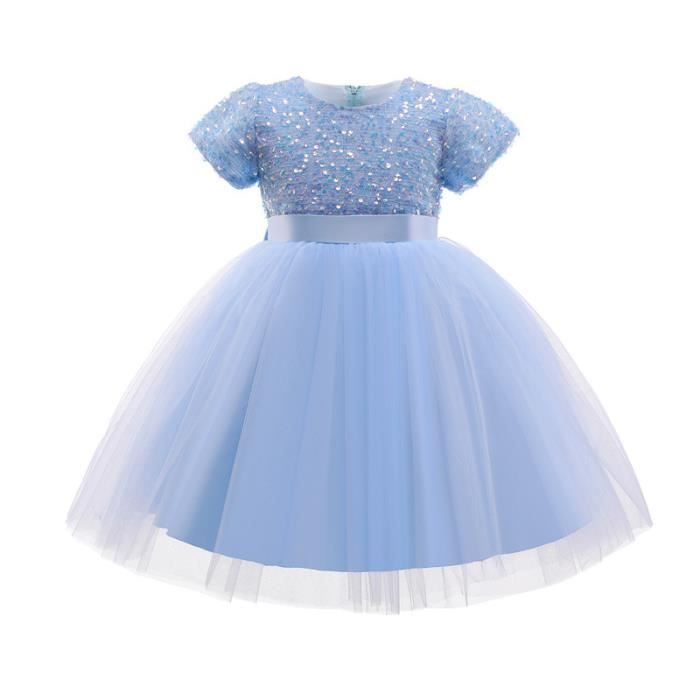 Robe Tutu pour petites filles vêtements pelucheux à paillettes