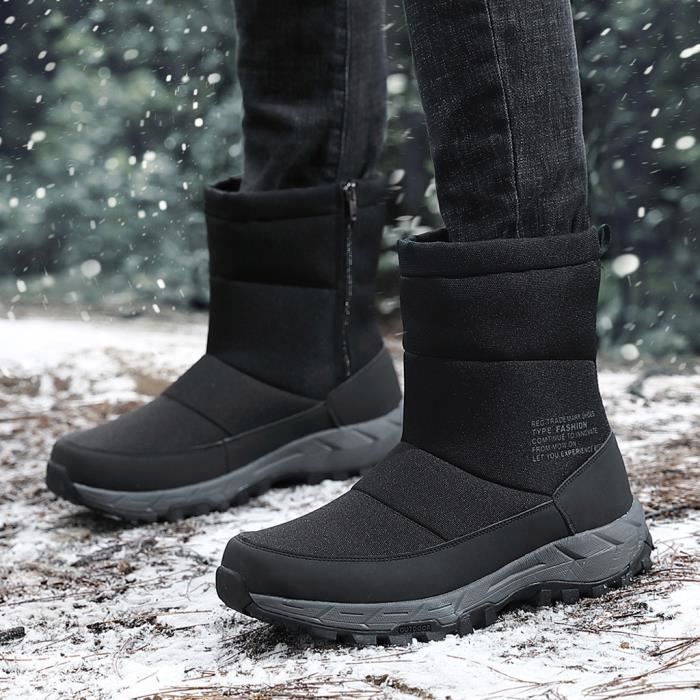 bottes en velours pour homme