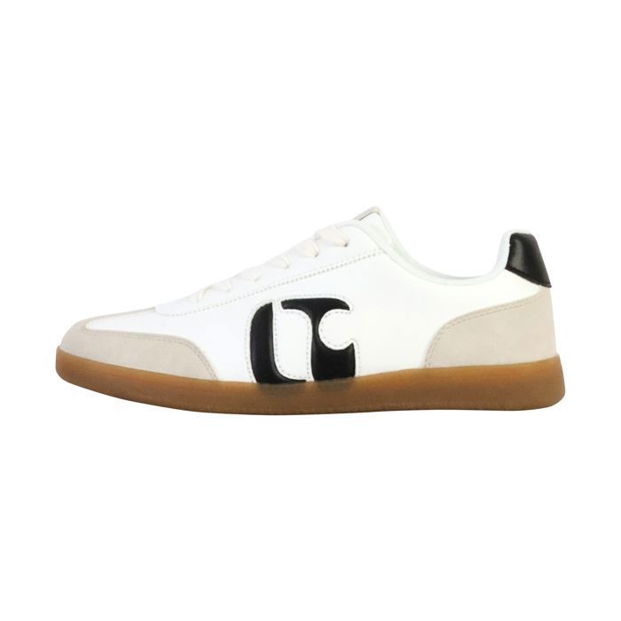 879 Chaussures basses cuir ou simili Palma white - Le temps des cerises
