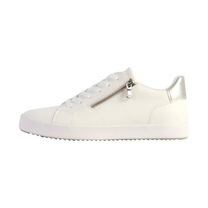 Geox GEOX Blomiee - Basket à lacets femme Blanc Optic version basse confort exceptionnel