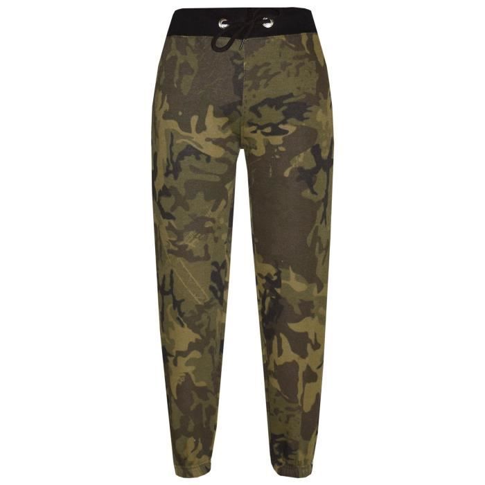 Pantalons de sport pour enfants filles, pantalons Cargo