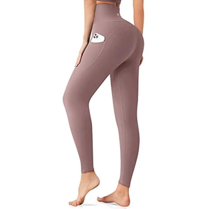 FuelMeFoot Legging Taille Haute Pour Femme, Opaque, Coupe Ajustée