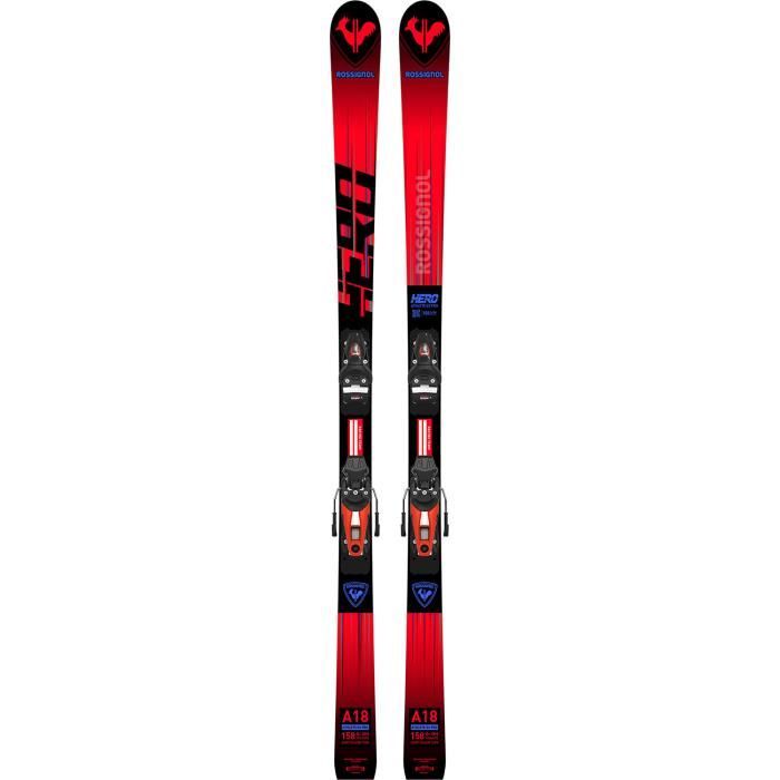 Pack Ski Rossignol Hero Gs Pro R21 + Fixations Nx 10 Junior