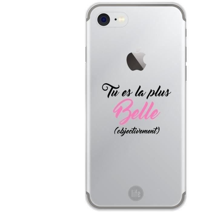MUVIT LIFE Coque LOOOVE Case BELLE OBJECTIVEMENT APPLE IPHONE 7