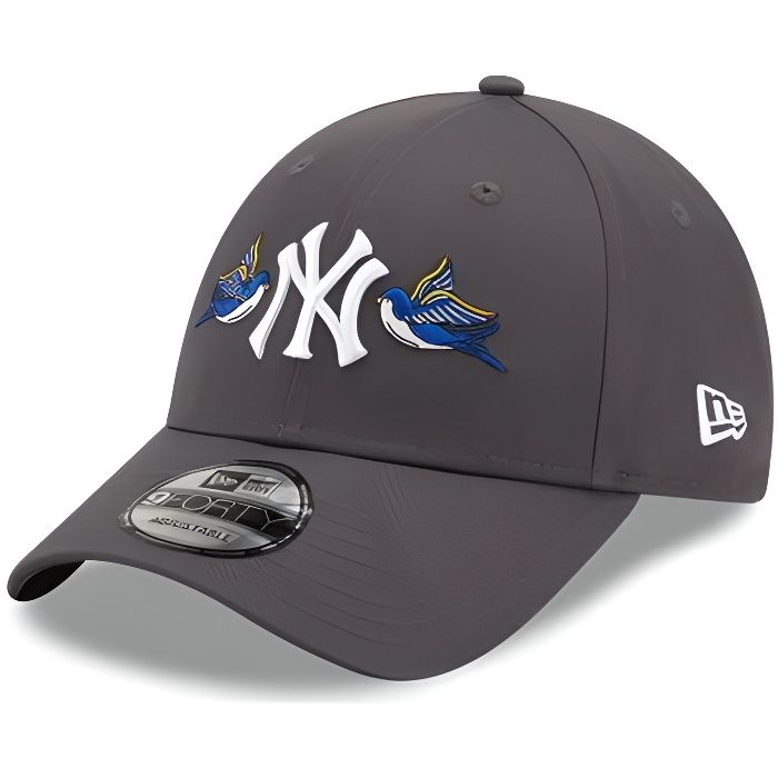 Casquette Homme New Era NY Yankees MLB Rose Swallow 60184794 Gris