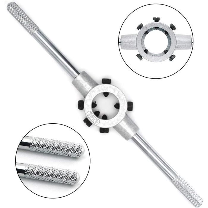Zeqeey Tête Coupe-Filetée M10x1.25 Gauche + Fil Rond Nylon 2.4 Mm X 15 M – Accessoire Débroussailleuse