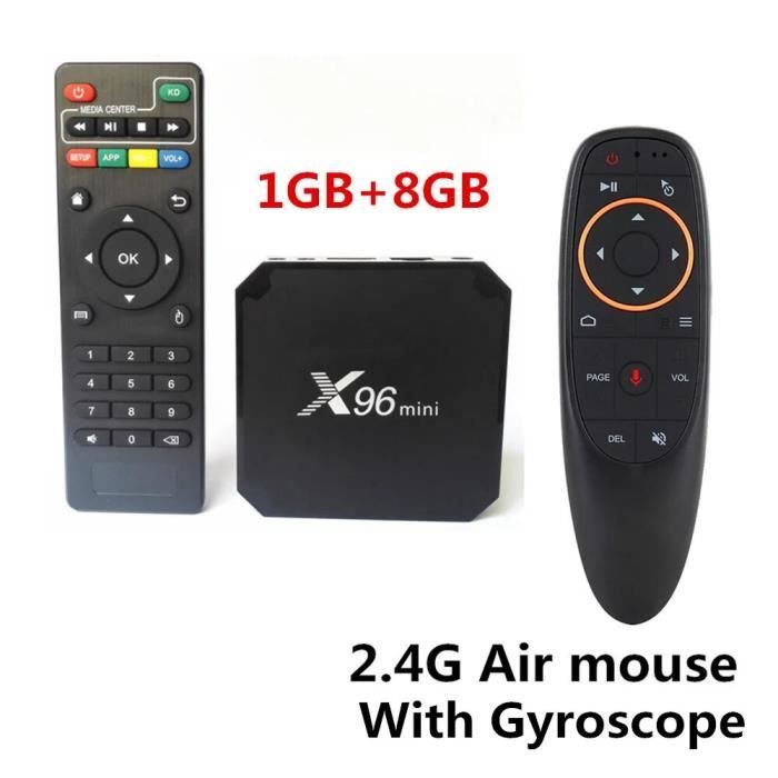 Boîtier TV Android - RNCYN - X96 mini - Amlogic S905W2 - 2 Go RAM - 16 ...