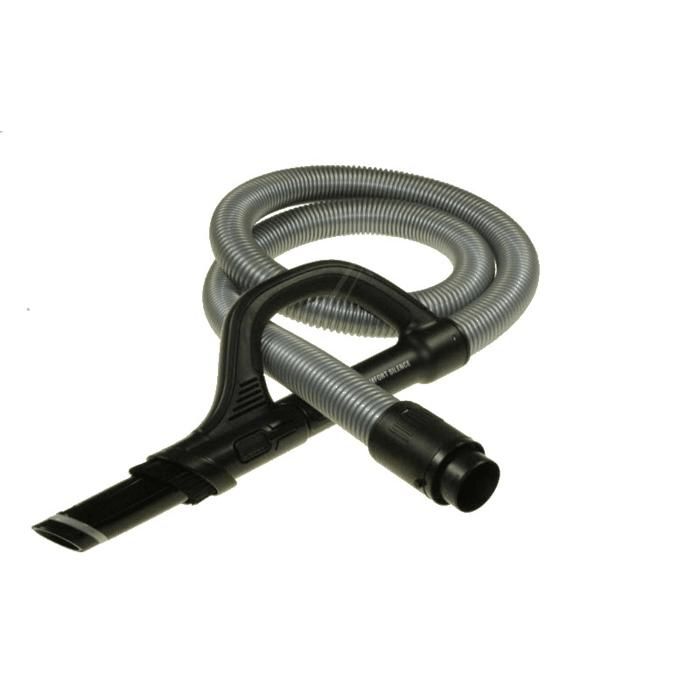 PIECES ASPIRATEUR NETTOYEUR PETIT ELECTROMENAGER RS-RT3510 FLEXIBLE COMPLET 1.84 M ARGENT Ø 41 M/M