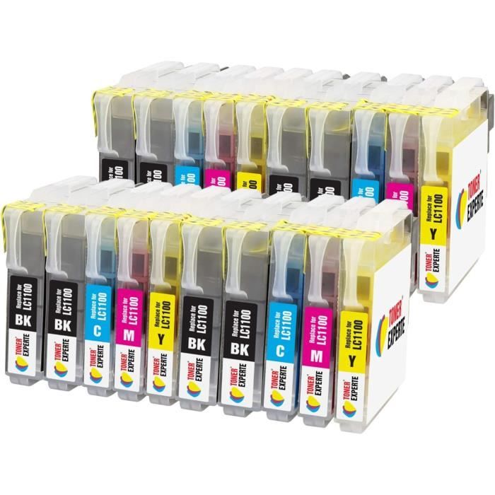 Cartucho De Tinta Compatible Brother LC-980 XL / LC-1100 XL Negro