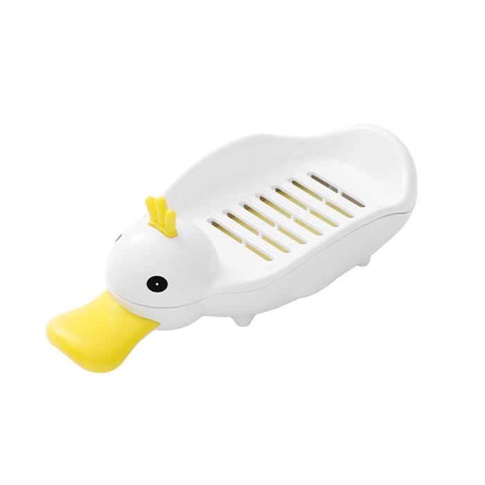 Porte-savon En Céramique Canard - Déco Salle De Bain Mignonne Et Pratique Pour Garder Le Savon Au Sec