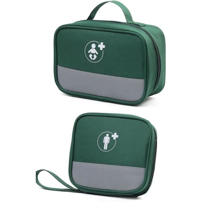 Lot De 2 Sacs À Médicaments De Grande Capacité - Sac D