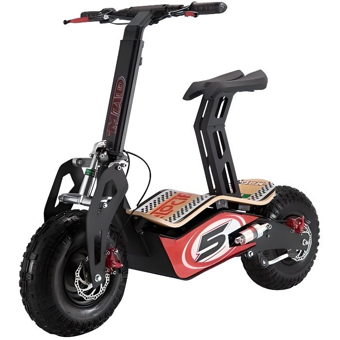 Trottinette patinette électrique tout terrain avec siège off roadVelocifero  Mad 48V 1600 watts race 5 - Cdiscount Sport