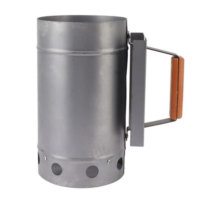 Cheminée D'Allumage Portable Pour Charbon De Bois - Allume-Barbecue Rapide Et Éteignoir Réutilisable Jardin