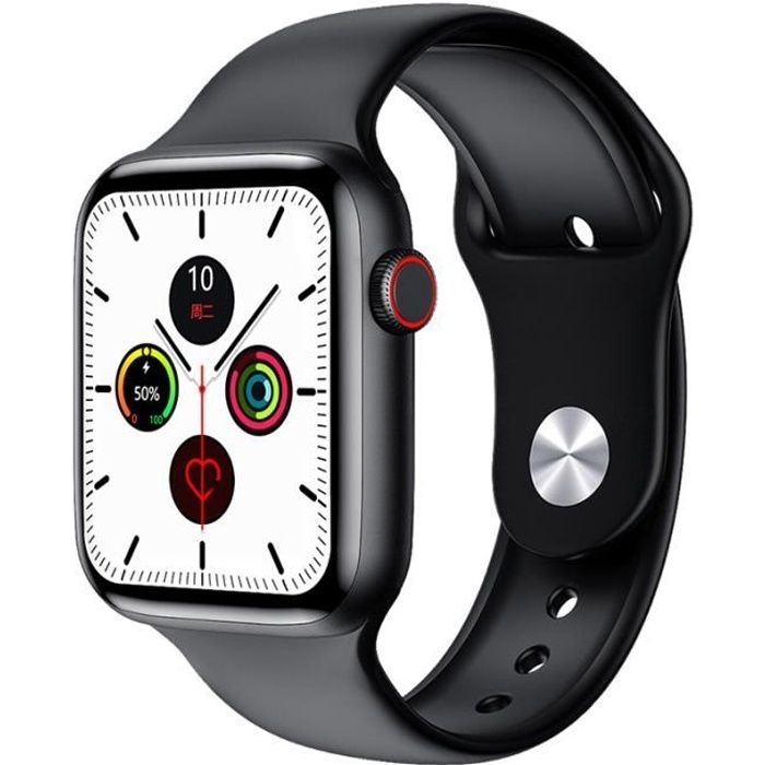XWatch 4 - Montre connectée - batterie 7 jours d'autonomie - noir -  Cdiscount Téléphonie