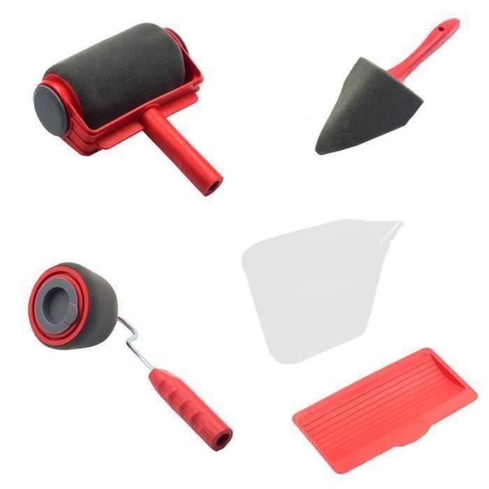 WIYETY Kit Rouleaux Caoutchouc Impression - Rouleau Presseur + Rouleau Champignon Pour Gravure Et Tampons