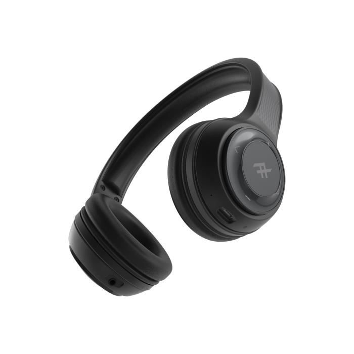 ifrogz Aurora Wireless Casque avec micro sur-oreille Bluetooth sans fil isolation acoustique noir