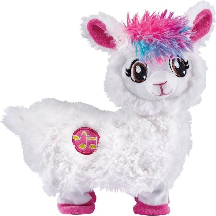 peluche lama multicolore