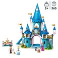 LEGO Disney Princess - Le Château de Cendrillon et du Prince Charmant - Jouet dès 5 Ans - 365 Pièces-1